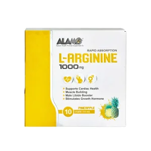 آرژنین مایع 1000 میلی گرمی آلامو - 10 عددی