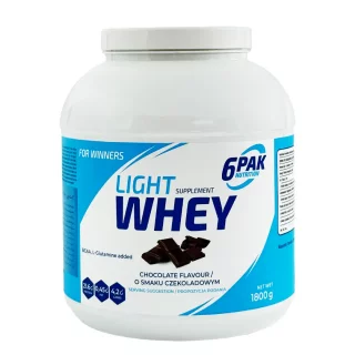 پودر پروتئین لایت وی 6پک نوتریشن - 1800 گرم + شیکر هدیه