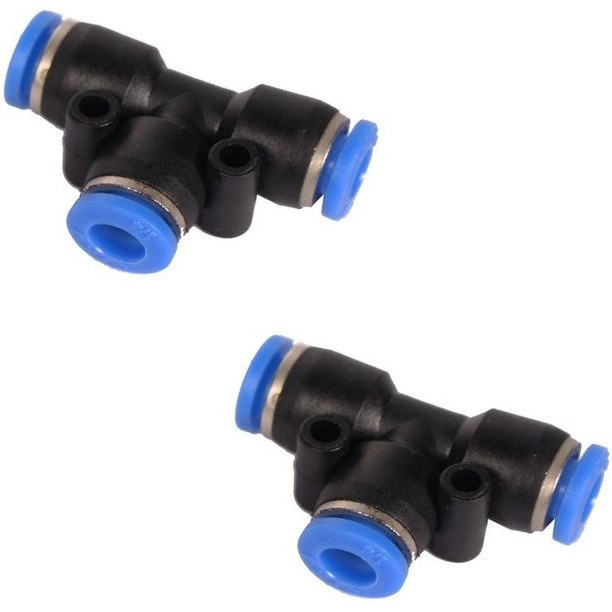 سه راه شلنگ کولر مدل پنوماتیک مجموعه 2 عددی