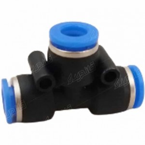 سه راهی پنوماتیک کولر آبی سایز 6