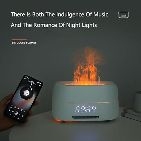 دستگاه بخور سرد و خوشبوکننده هوا و اسپیکر بلوتوث دار و ساعت دار