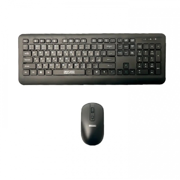 کیبورد و موس وایرلس wireless keyboard and mouse SKM-2401-WL