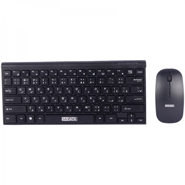کیبورد و موس وایرلس wireless keyboard and mouse SKM-2402 WL