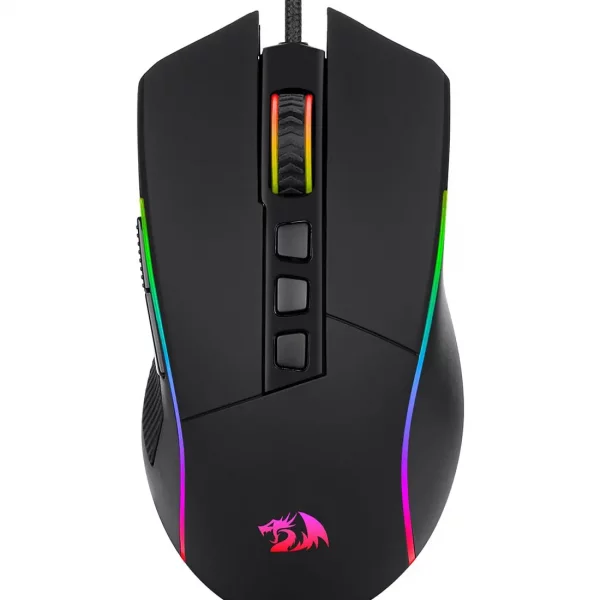 موس گیمینگ ردراگون مدل M812 REDRAGON PLANK RGB Wired Gaming Mouse