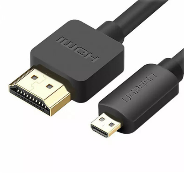 کابل تبدیل 2 متری MICRO HDMI به HDMI یو گرین مدل HD127 کد 30103 Micro HDMI To HDMI