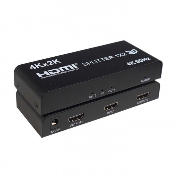 اسپلیتر 2 پورت HDMI کی نت مدل K-SPHD2002