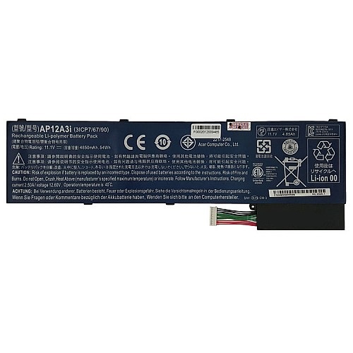 باتری لپ تاپ ایسر Battery Acer Aspire M5_AP12A3I Internal اورجینال