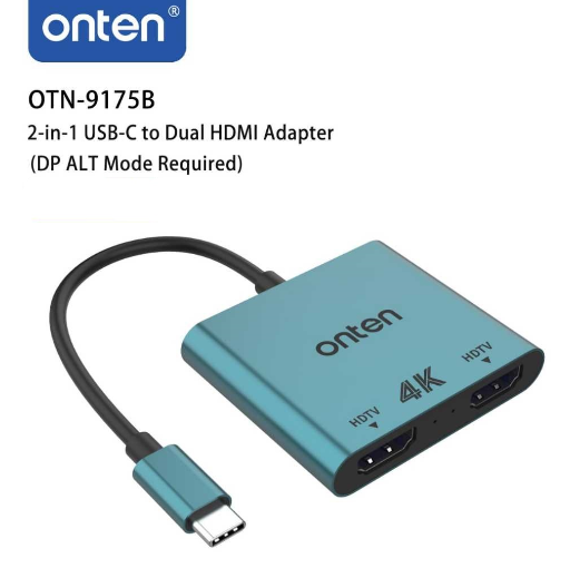تبدیل TYPE-C به HDMI 4K اونتن مدل OTN-9175B