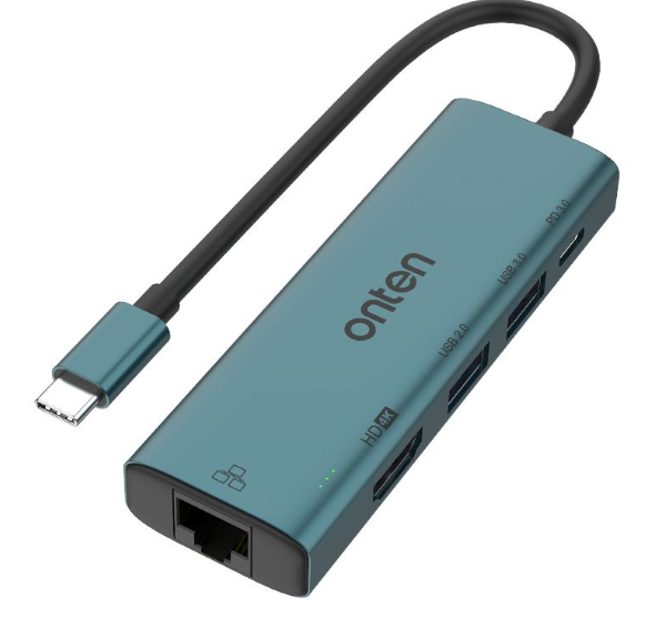 هاب  5 پورت USB-C اونتن مدل Onten 5 in 1 OTN-UC125