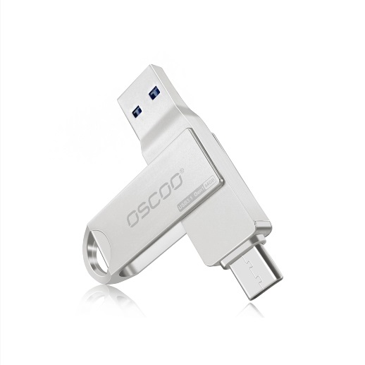 فلش مموری USB-C و USB3.1 اسکو 64 گیگ مدل Oscoo Flash Drive CU002