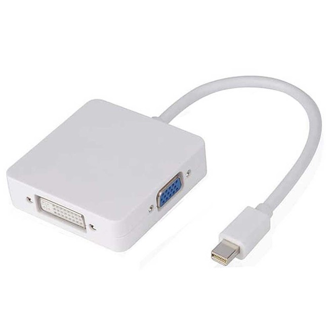 تبدیل مینی دیسپلی به HDMI و VGA و DVI