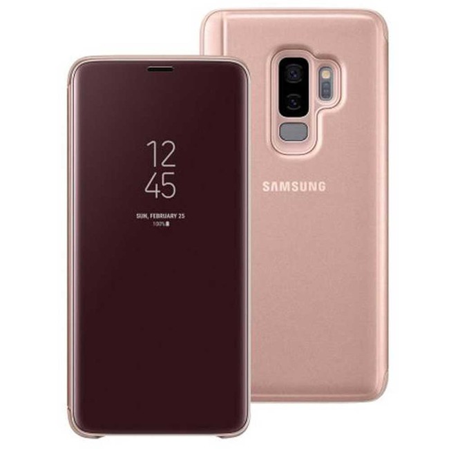 کیف کلاسوری سامسونگ S9 plus مدل Clear View Standing