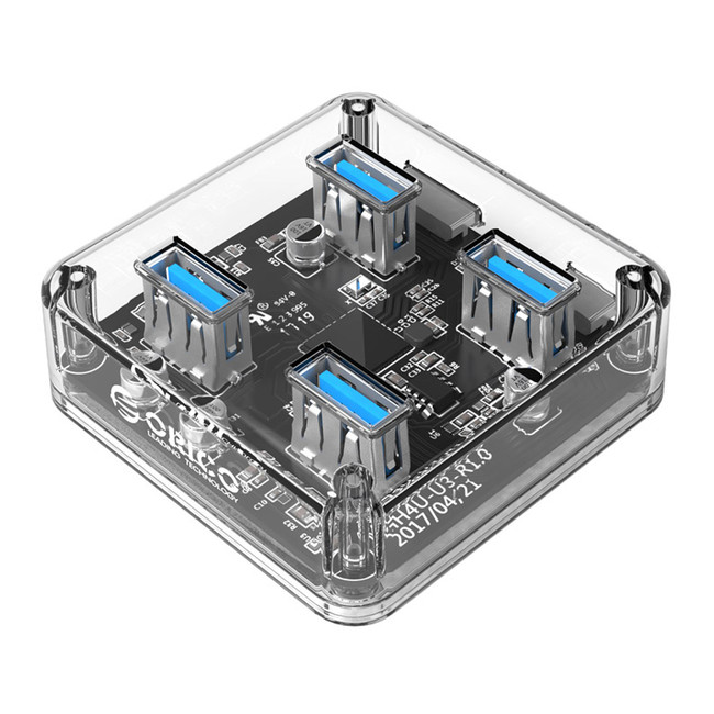 هاب USB 3.0 چهار پورت اوریکو مدل MH4U-U3