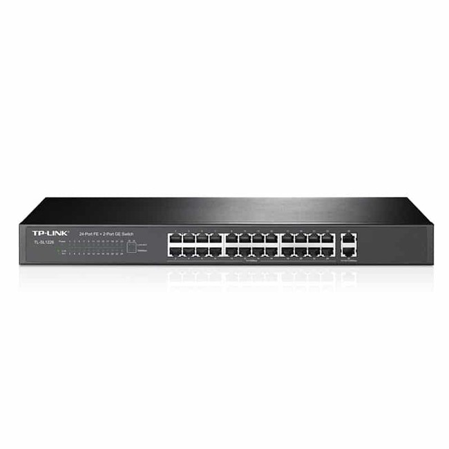 سوییچ 24 پورت Gigabit Rackmount تی پی-لینک مدل TL-SL1226