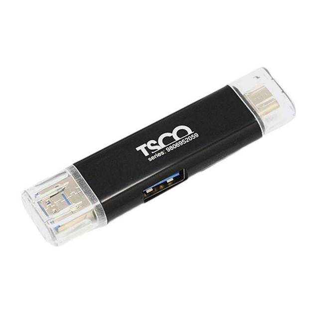 رم ریدر تسکو مدل TCR 952 با رابط USB 2.0 و USB TYPE C