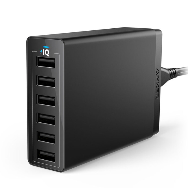 شارژر دیواری 6 پورت انکر مدل A2123 Powerport 6