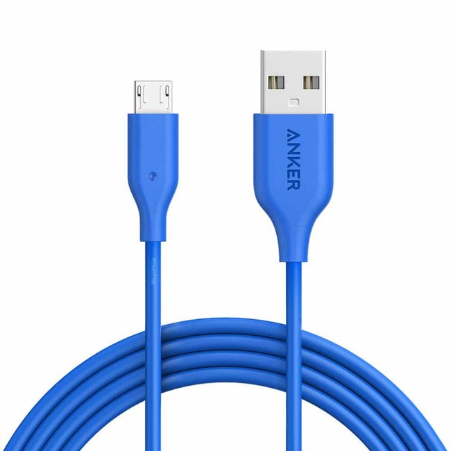 کابل تبدیل USB به میکرو USB انکر مدل A8133 PowerLine طول 1.8 متر