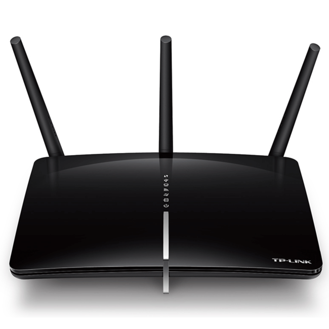 مودم روتر +ADSL2 بی‌سیم AC750 تی پی-لینک مدل Archer D2