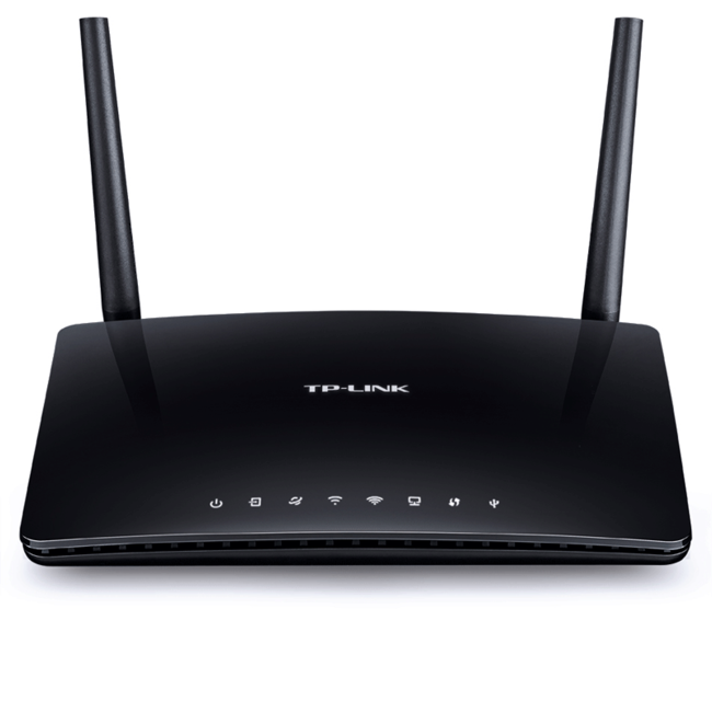 مودم روتر +ADSL2 بیسیم AC1200 تی پی-لینک مدل Archer D50