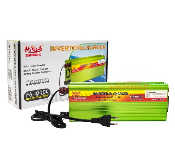 اینورتر 12 به 220 ولت 1000 وات شارژر دار مدل Inverter FA-1000C