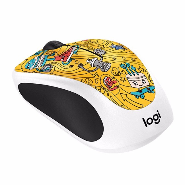 ماوس بی سیم لاجیتک M238 Doodle مدل GoGo Gold