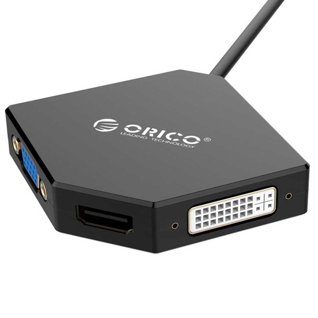 مبدل Mini DisplayPort به VGA/HDMI/DVI اوريکو DMP-HDV3