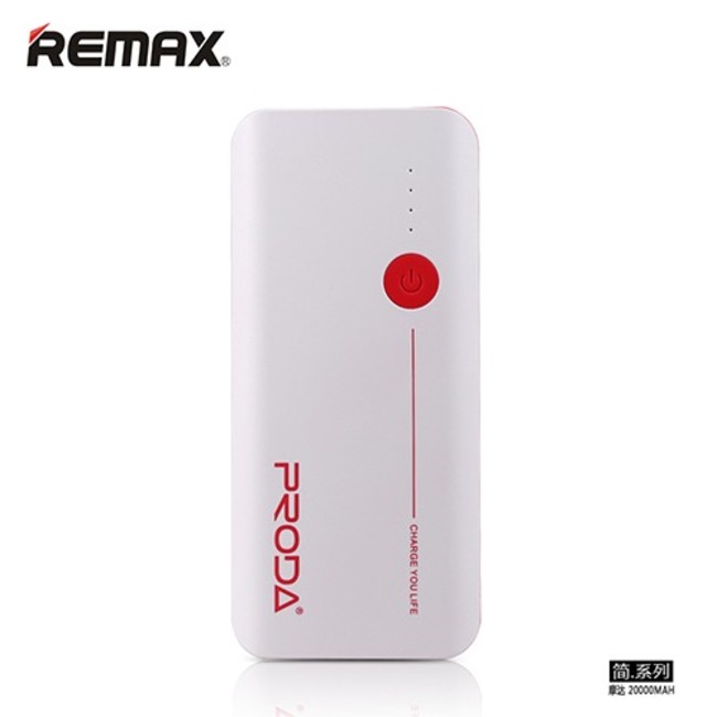 پاور بانک ريمکس پرودا مدل Jane V10i با ظرفيت 20000 ميلي آمپر ساعت