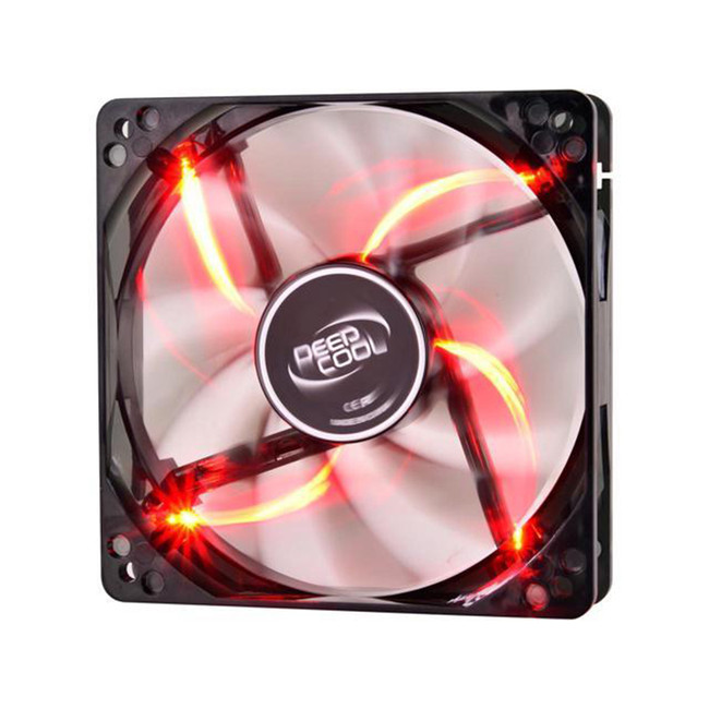 فن کيس ديپ کول مدل WIND BLADE 120 RED