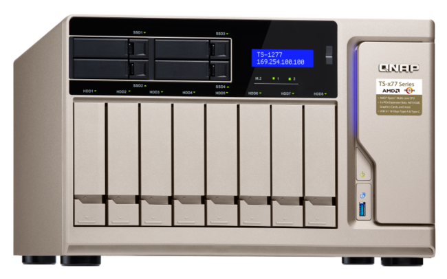 هارد تحت شبکه کیونپ مدل TS-1277-1600-8G