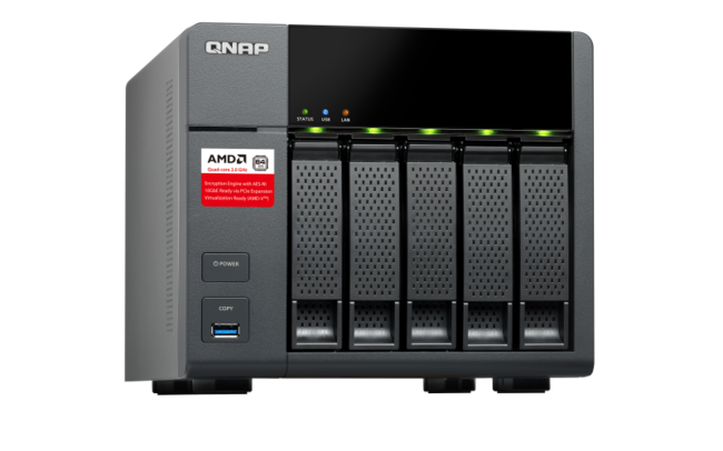 ذخیره ساز تحت شبکه کیونپ مدل TS-563-4G بدون هارددیسک