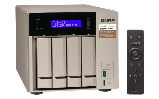 هارد تحت شبکه کیونپ مدل TVS-473-64G