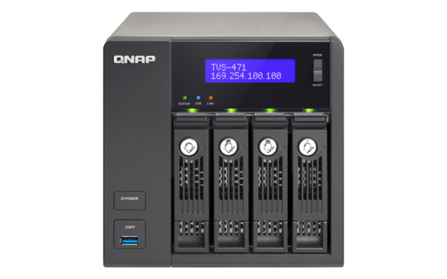 هارد تحت شبکه کیونپ مدل TVS-471-i3-4G