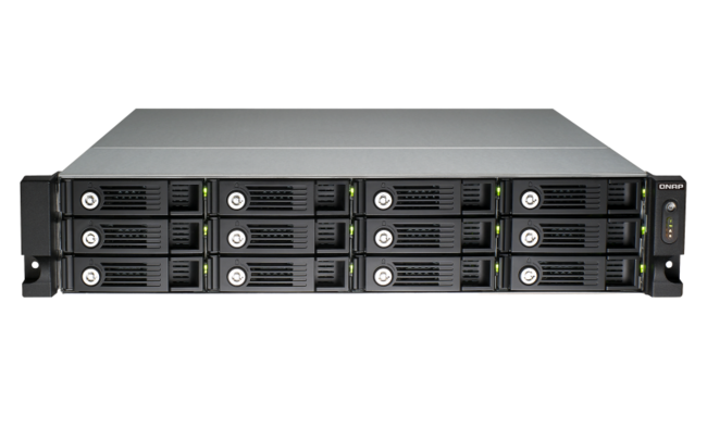هارد تحت شبکه کیونپ مدل TVS-1271U-RP-i3-8G