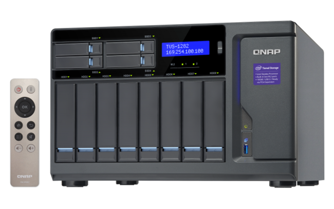 هارد تحت شبکه کیونپ مدل TVS-1282-i7-64G