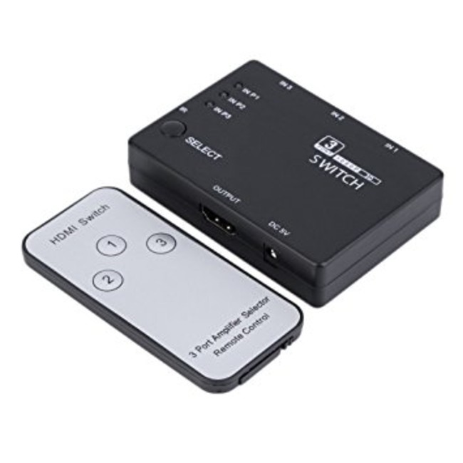 سوییچ 3 پورت IR EXTERNAL مدل HDMI
