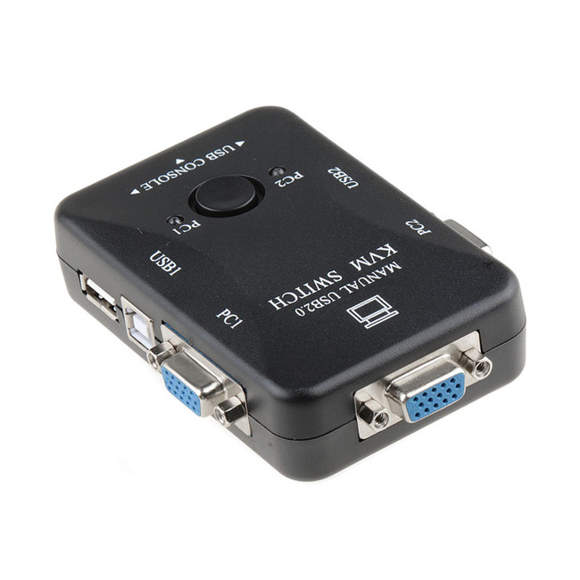 سوییچ KVM دو پورت وی نت مدل Manual USB