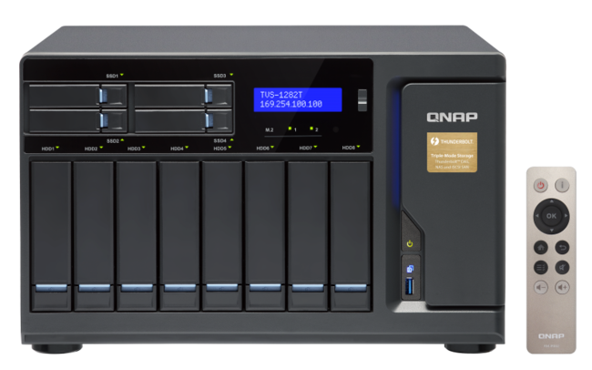 ذخیره ساز تحت شبکه کیونپ مدل TVS-1282T-i5-16G بدون هارددیسک