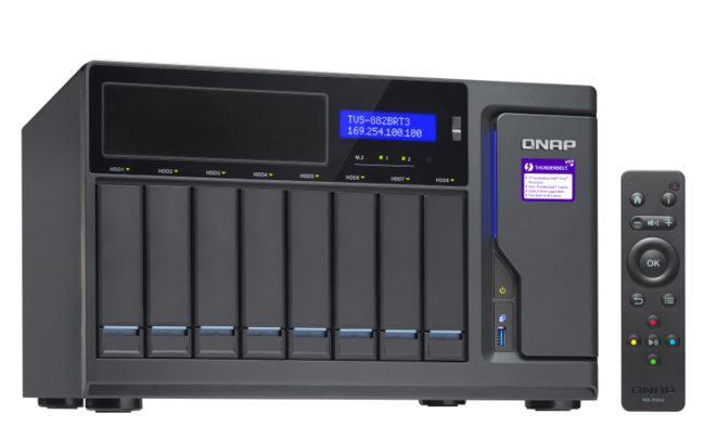 هارد تحت شبکه کیونپ مدل TVS-882BRT3-ODD-i5-16G