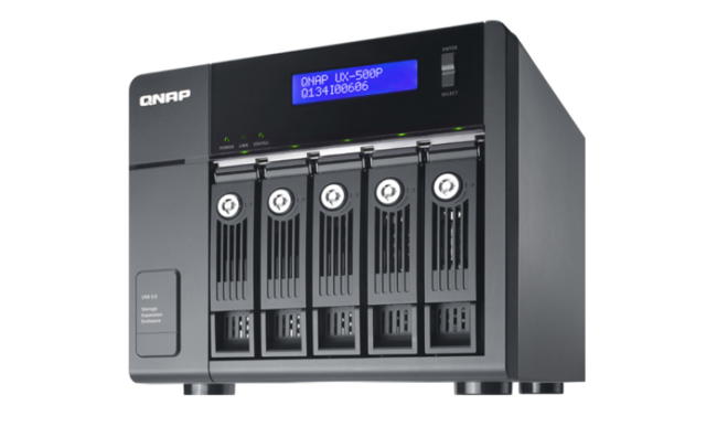 هارد تحت شبکه کیونپ مدل UX-500P