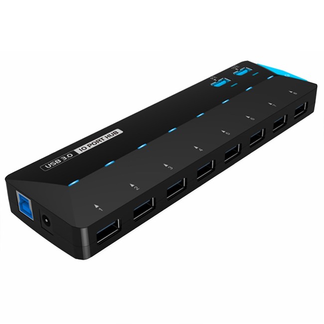 هاب USB 3.0 ده پورت ویولینک مدل UH3101