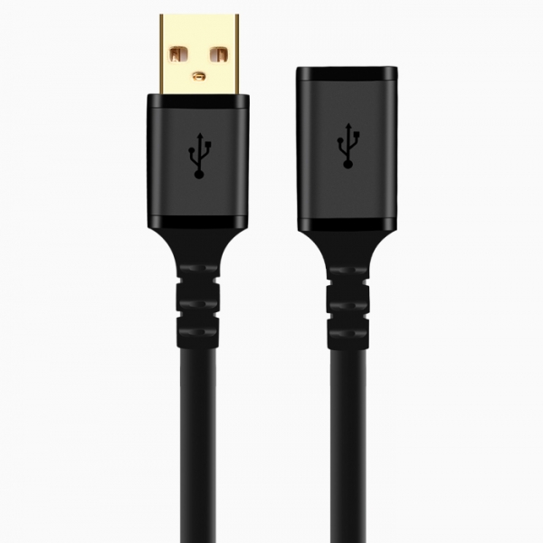 کابل افزایش طول USB2.0 به طول 5 متر کی نت پلاس مدل K-Net plus USB 2.0 Extension cable KP-CUE2050