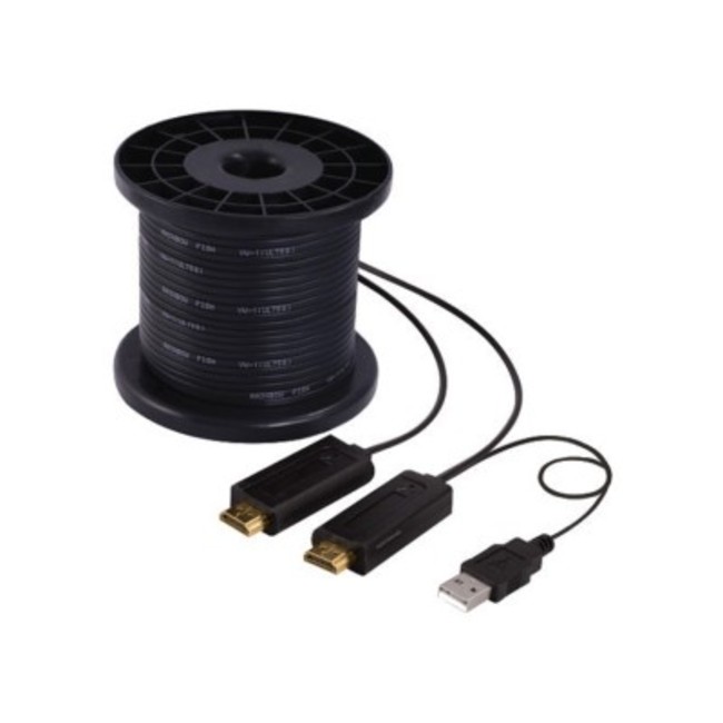 کابل افزایش طول HDMI فرانت بر روی بستر فیبر نوری 305 متری