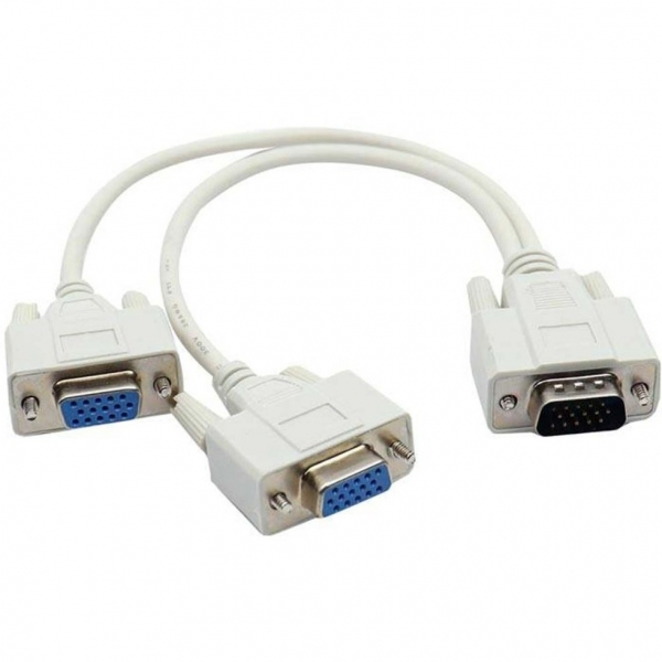 کابل 1 به 2 VGA وی نت مدل V-CSVGA02