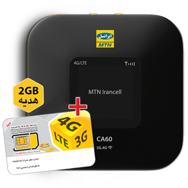 مودم 4G قابل حمل ايرانسل مدل CA60