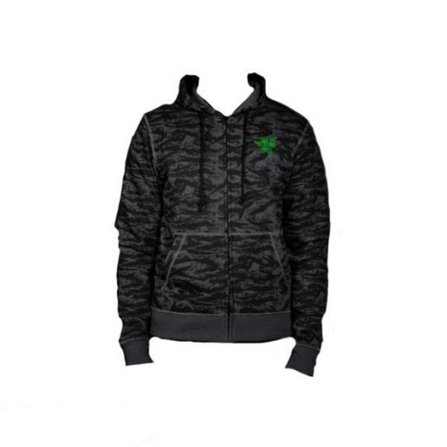 Razer Hoodie Black Camo Medium For Men