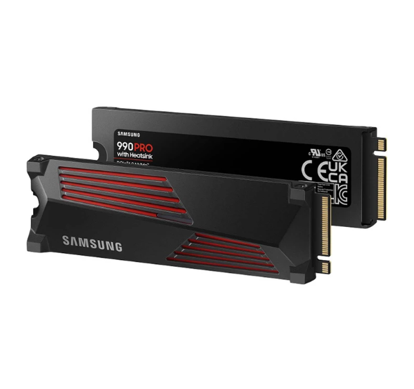 اس اس دی اینترنال سامسونگ مدل SSD 990 PRO w/ Heatsink 2TB M.2 ظرفیت 2 ترابایت