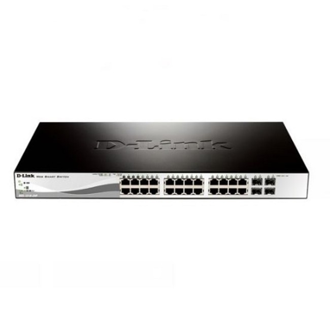 D-Link DGS-1210-28P 28-Port Giganit WebSmart POE Switch