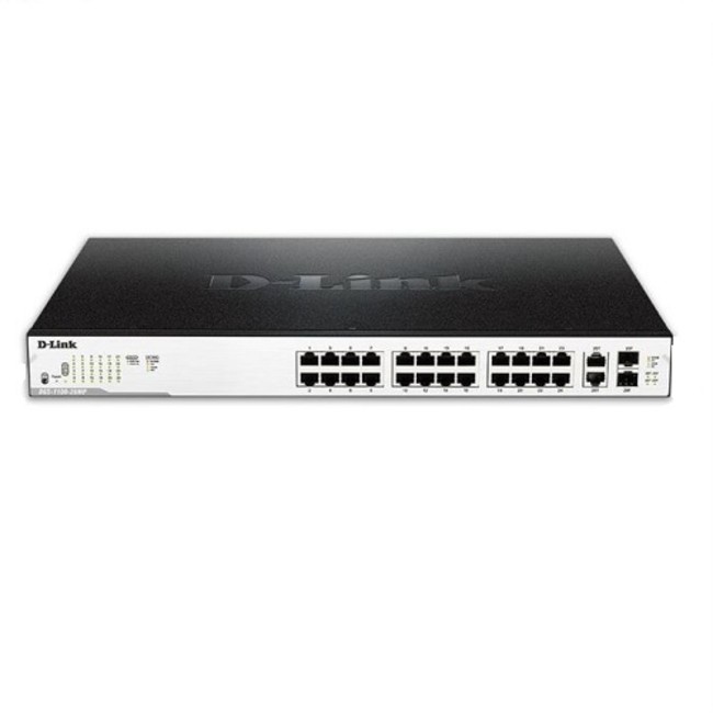 D-Link DGS-1100-26MP 26-Port Gigabit PoE Switch