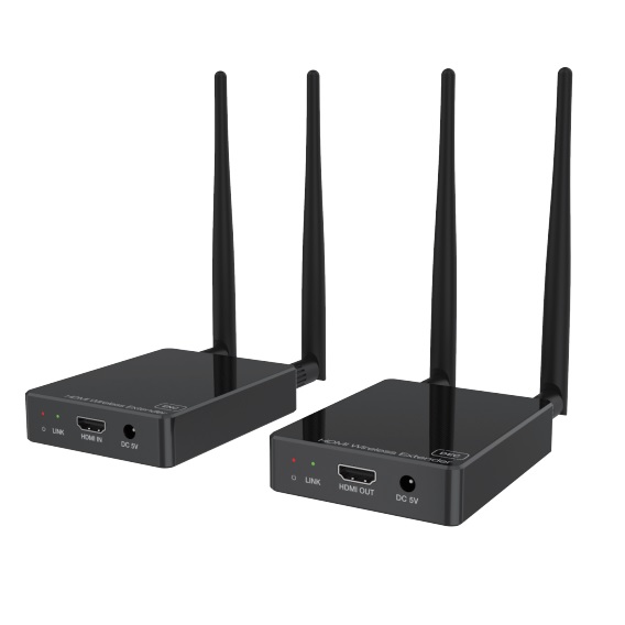 انتقال بی سیم  HDMI با مسافت 100 متر با ریموت کنترل فرانت مدل Faranet HDMI over Wireless Extender 100m FN-V260