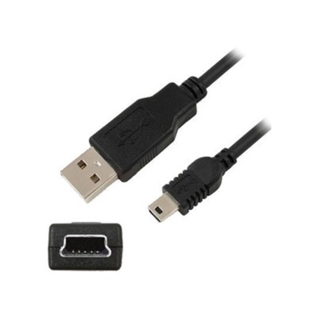 کابل تبدیل UBS 2.0 به Mini USB 5pin فرانت 30 سانتیمتر